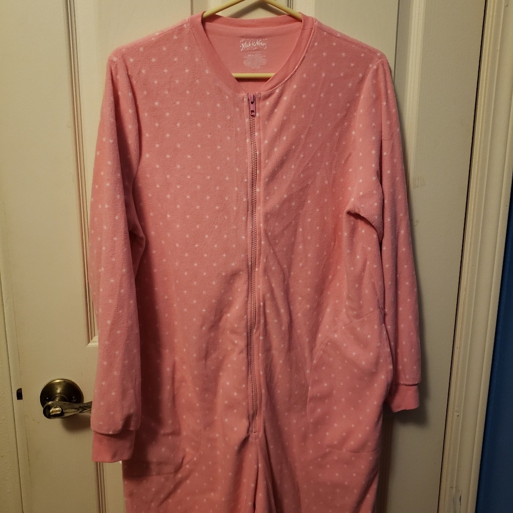 Fleece adult onesie